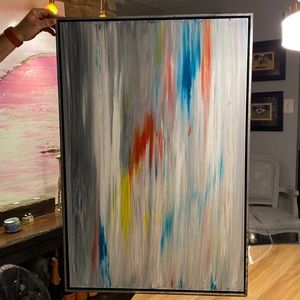 Jawbreaker Acrylic on Canvas Original Art by Brien Naylor. 25”x37” Framed